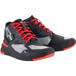 Alpinestars Speedflight Chaussures de moto, noir-rouge, taille 47 pour Hommes