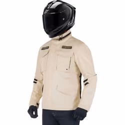 Alpinestars MO.ST.EQ Field Veste textile de moto imperméable, beige, taille S pour Hommes - Vue supplémentaire 8