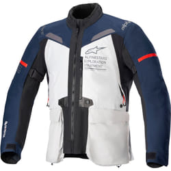 Alpinestars ST-7 2L Gore-Tex Veste textile de moto imperméable, gris-bleu, taille 3XL pour Hommes