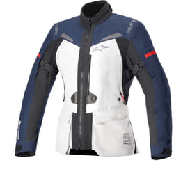 Alpinestars Stella ST-7 2L GTX imperméable dames moto textile veste, noir-gris-bleu, taille 2XL pour Femmes