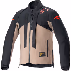 Alpinestars Techdura Veste de motocross, noir-brun, taille S pour Hommes
