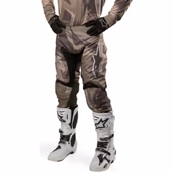 Alpinestars Racer Tactical Pantalon de motocross, vert-multicolore, taille 38 pour Hommes