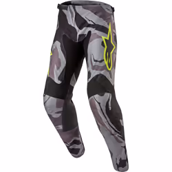 Alpinestars Racer Tactical Pantalon de motocross, noir-gris, taille 38 pour Hommes