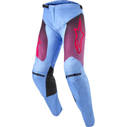 Alpinestars Racer Hoen Pantalon de motocross, noir-pourpre, taille 30 pour Hommes