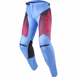 Alpinestars Racer Hoen Pantalon de motocross, noir-pourpre, taille 30 pour Hommes