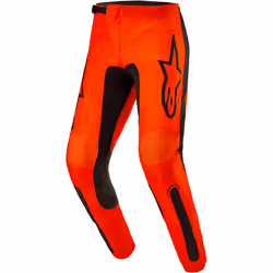 Alpinestars Fluid Lurv Pantalon de motocross, noir-orange, taille 32 pour Hommes