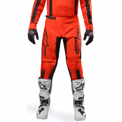 Alpinestars Fluid Lurv Pantalon de motocross, noir-orange, taille 36 pour Hommes