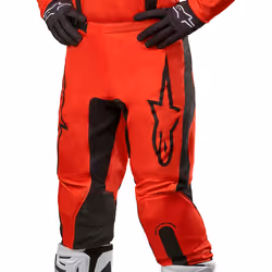 Alpinestars Fluid Lurv Pantalon de motocross, noir-orange, taille 40 pour Hommes - Vue supplémentaire 3