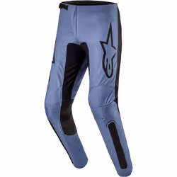 Alpinestars Fluid Lurv Pantalon de motocross, noir-bleu, taille 32 pour Hommes