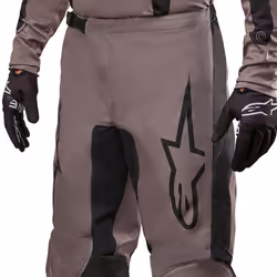 Alpinestars Fluid Lurv Pantalon de motocross, noir-gris, taille 30 pour Hommes