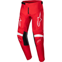 Alpinestars Racer Lurv Pantalon de motocross pour les jeunes, blanc-rouge, taille 26