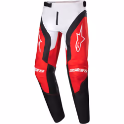 Alpinestars Racer Ocuri Pantalon de motocross pour les jeunes, noir-blanc-rouge, taille 28