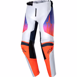 Alpinestars Racer Hoen Pantalon de motocross pour les jeunes, gris-orange, taille 26