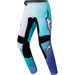 Alpinestars Stella Fluid Pantalon de motocross pour dames, noir-turquoise, taille 34 pour Femmes