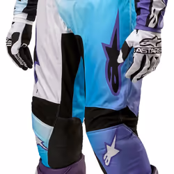 Alpinestars Stella Fluid Pantalon de motocross pour dames, noir-turquoise, taille 34 pour Femmes
