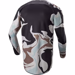 Alpinestars Racer Tactical Maillot de motocross, blanc-multicolore, taille S pour Hommes