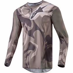Alpinestars Racer Tactical Maillot de motocross, vert, taille S pour Hommes