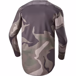 Alpinestars Racer Tactical Maillot de motocross, vert, taille S pour Hommes