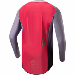 Alpinestars Supertech Dade Maillot de motocross, rouge-pourpre, taille 2XL