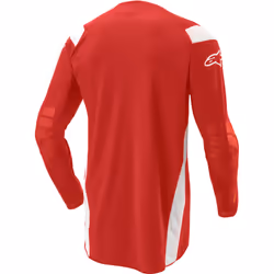 Alpinestars Techdura Maillot de motocross, rouge, taille L pour Hommes - Vue supplémentaire 3