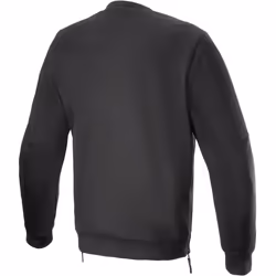 Alpinestars FQ20 Legit Crew Fleece Pull de moto, noir-rouge, taille XL