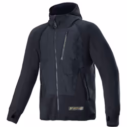 Alpinestars MO.ST.EQ Hybrid Veste textile de moto, noir, taille XL pour Hommes