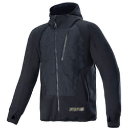 Alpinestars MO.ST.EQ Hybrid Veste textile de moto, noir, taille 4XL pour Hommes