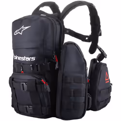 Alpinestars Techdura Tactical Sac à dos, noir-blanc pour Hommes