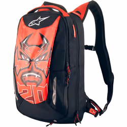 Alpinestars FQ20 City Hunter Sac à dos, noir-rouge, taille M 11-20l 21-30l pour Hommes