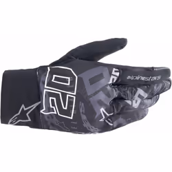 Alpinestars FQ20 Reef Gants de moto, noir-gris, taille L pour Hommes