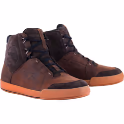 Alpinestars Chrome Crafted Drystar chaussures de moto imperméables, brun, taille 42 pour Hommes
