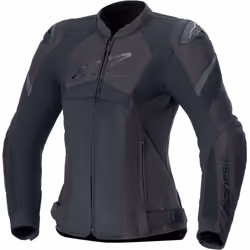 Alpinestars Stella T-GP Plus R V4 Airflow Veste textile de moto pour femmes, noir, taille M