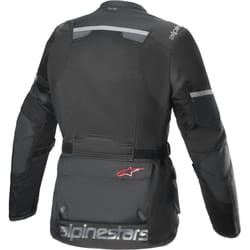 Alpinestars Andes Air Drystar veste textile de moto imperméable, noir, taille L pour Hommes