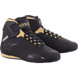 Alpinestars Stella Sektor Chaussures de moto de dames, noir-brun, taille 39 40 pour Femmes