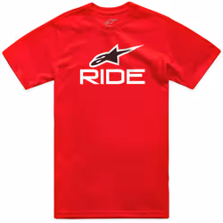 Alpinestars Ride 4.0 T-shirt, rouge, taille XL pour Hommes