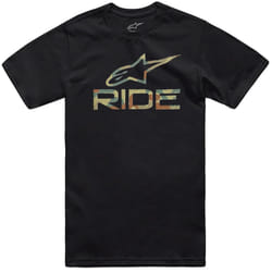 Alpinestars Camo Ride 4.0 T-shirt, noir, taille L pour Hommes