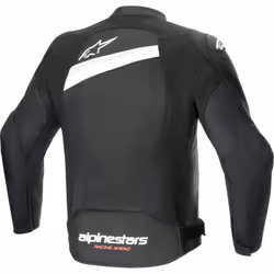 Alpinestars T-GP Plus R V4 Airflow veste textile de moto perforée, noir-blanc, taille M pour Hommes