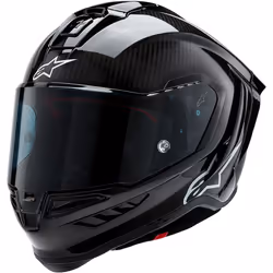 Alpinestars Supertech R10 Carbon Casque, noir, taille 2XL pour Hommes