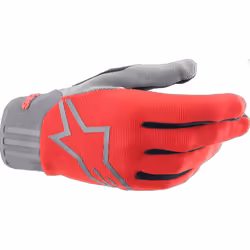 Alpinestars A-Dura Gants de vélo pour jeunes, gris-rouge, taille XL
