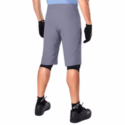 Alpinestars A-Dura Cuissards de vélo, gris, taille 40 pour Hommes