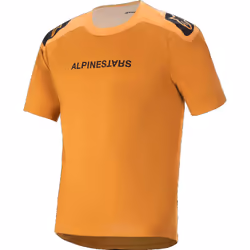 Alpinestars A-Aria Polartec Switch Maillot de vélo à manches courtes, or, taille XL pour Hommes