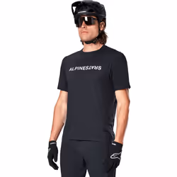 Alpinestars A-Dura Switch Maillot de vélo à manches courtes, noir, taille XL pour Hommes