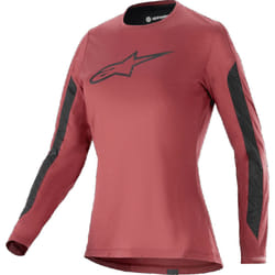 Alpinestars Stella A-Dura Dri Astar Maillot de vélo à manches longues pour femme, rouge, taille XL pour Femmes