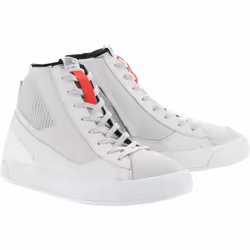 Alpinestars Stated Chaussures de moto, gris-blanc, taille 42 43 pour Hommes