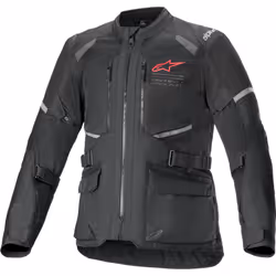 Alpinestars Andes Air Drystar veste textile de moto imperméable, noir, taille XL pour Hommes