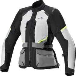 Alpinestars Stella Andes Air Drystar® imperméable dames moto textile veste, noir-gris, taille S pour Femmes
