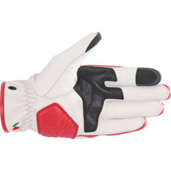 Alpinestars Dyno gants de moto perforés, noir-blanc-rouge, taille XL pour Hommes