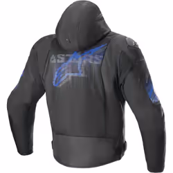 Alpinestars Zaca Air Venom veste textile de moto imperméable, noir-bleu, taille 3XL pour Hommes - Vue supplémentaire 3