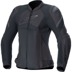 Alpinestars Stella T-GP Plus R V4 Airflow Veste textile de moto pour femmes, noir, taille L
