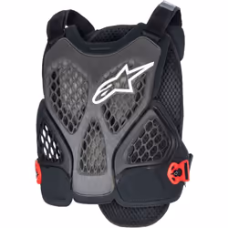 Alpinestars A-6 PLASMA Gilet de protection de vélo, noir-rouge, taille XL pour Hommes - Vue supplémentaire 2